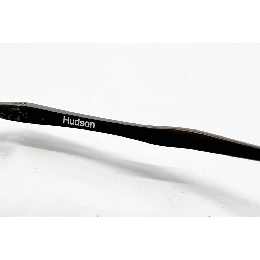 Randolph Hudson Eyeglass Frames Mens Brown Metal Square 53-21-135